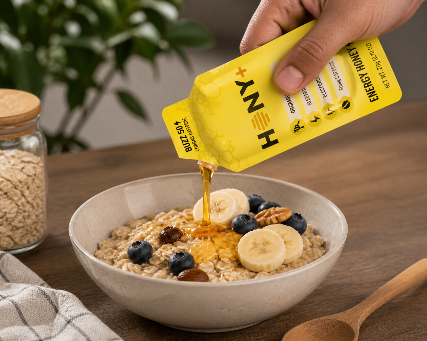 Hony+ Buzz 50 Energy Honey
