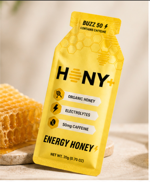 Hony+ Buzz 50 Energy Honey