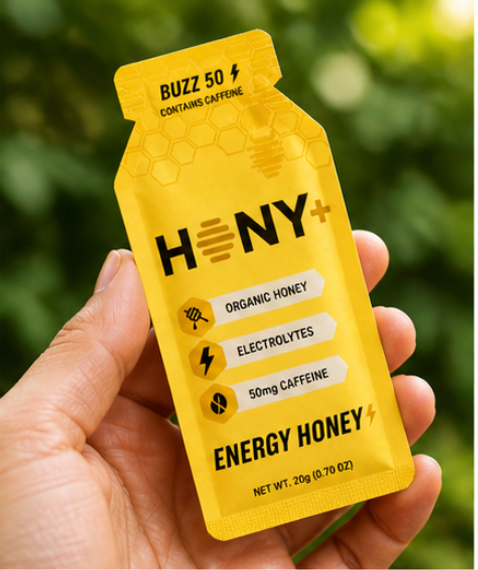Hony+ Buzz 50 Energy Honey